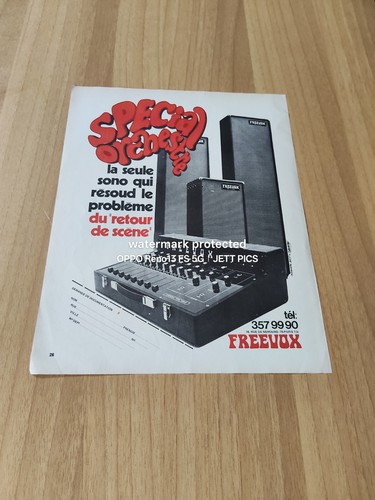 1971 freevox console type - freevox,
